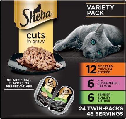 Sheba Perfect Portions Wet Cat Food Cuts in Gravy